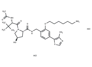 (S,R,S)-AHPC-phenol-alkylC6-amine dihydrochloride
