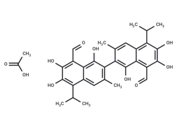(R)-(-)-Gossypol acetic acid