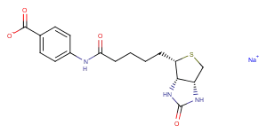 (+)-Biotin 4-Amidobenzoic Acid (sodium salt)