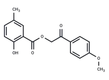 2-(4-methoxyphenyl)-2-oxoethyl 2-hydroxy-5-methylbenzoate