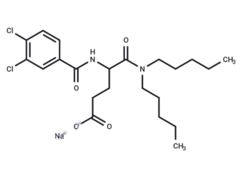 Lorglumide sodium salt