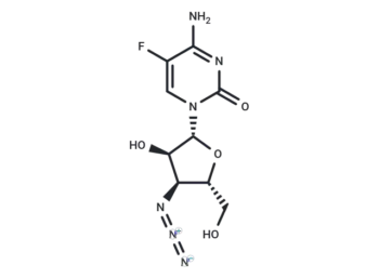 3'-Azido-3'-deoxy-5-fluorocytidine