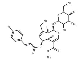 (E)-6-O-(p-coumaroyl)scandoside methyl ester