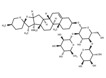 Glucopyranoside,(3beta,25R)-17-hydroxyspirost-5-en-3-yl