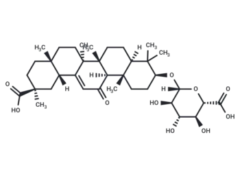 Glycyrrhetic acid 3-O-β-D-glucuronide