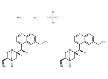 Quinine sulfate dihydrate