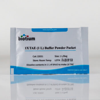 1X TAE (1L) Buffer Powder Packets (box of 50 packets)